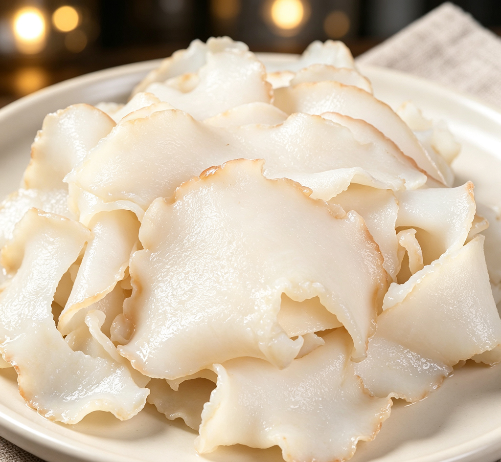 Delicate Sea Squirt Slices: A Gourmet Delight