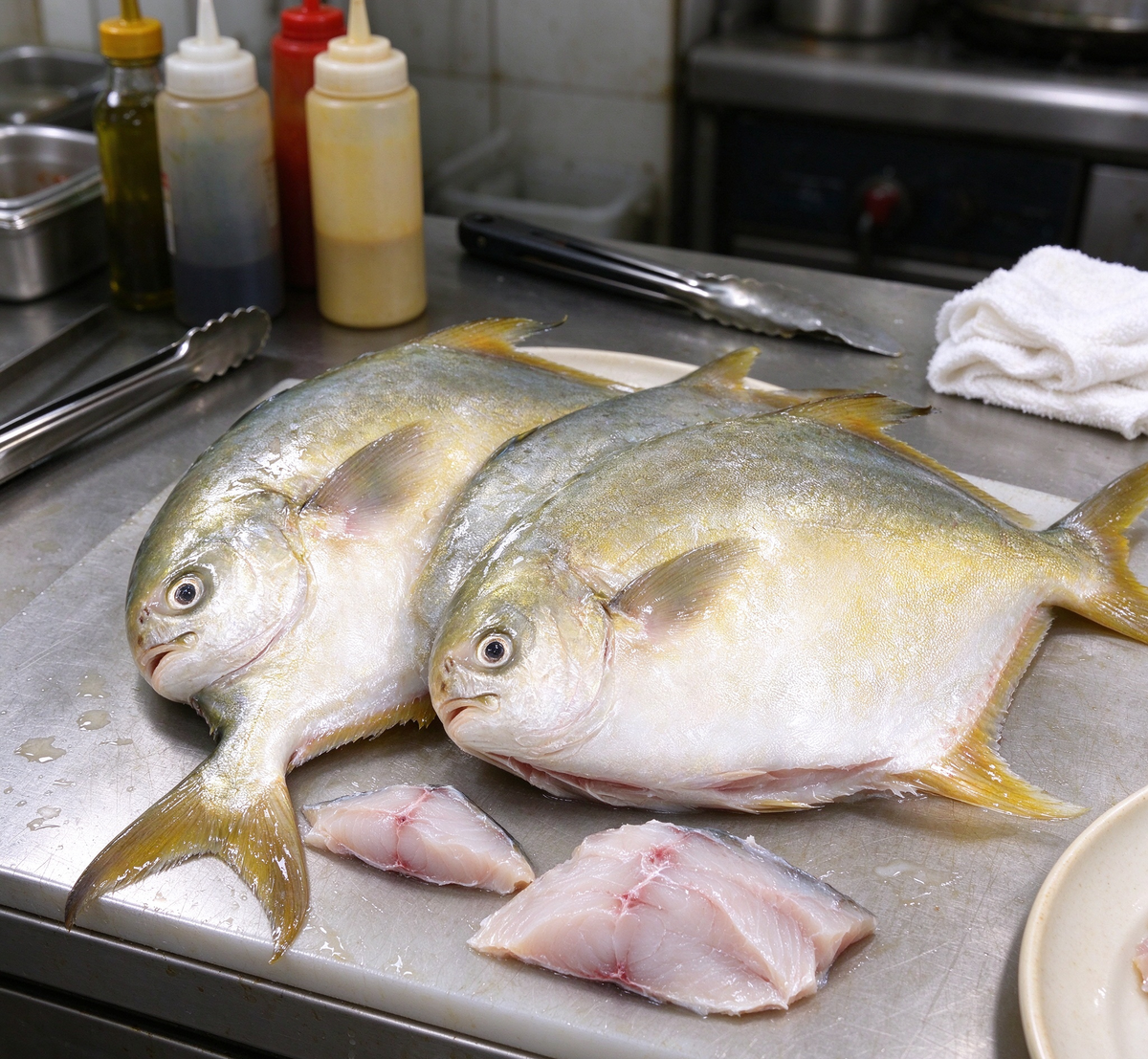 Golden Pomfret: Fresh, Flavorful, and Versatile Delight